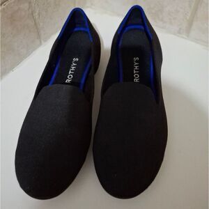 Rothy's Black Round Toe Flat Shoes Size 9